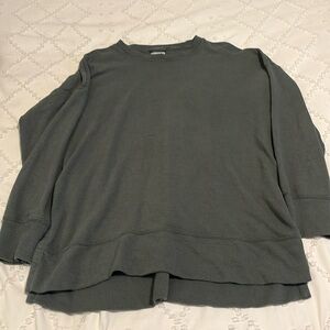Aerie medium green tunic style sweatshirt